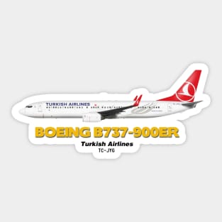 Boeing B737-900ER - Turkish Airlines Sticker